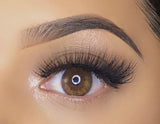 Natural and classy, Laila is made with 100% mink hair and blends seamlessly with your real lashes. Indulge in lightweight, full-body 16mm lashes. Perfect for a natural everyday look!